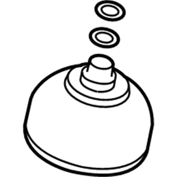 49141-60020 Toyota Accumulator, Front Suspension Control Illustration 1 of 1
