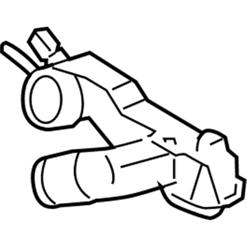 Toyota 16355-50110 By-Pass Pipe