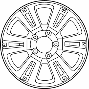 Toyota 42611-0C271 Wheel, Alloy