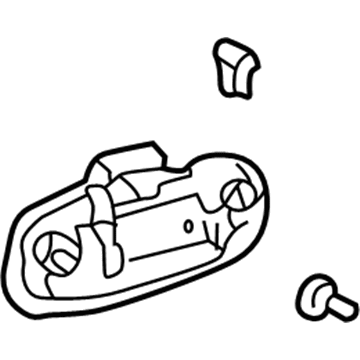 Toyota Celica Exterior Door Handle - 69220-20370-B3