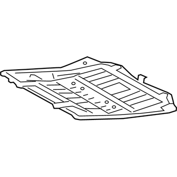 Toyota 51202-50030 Rear Cover