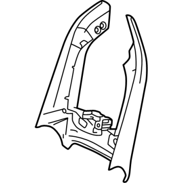 Toyota 71179-AK050-C0 Frame Molding