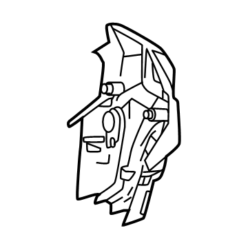 Toyota 71179-AK040-C0 Frame Molding