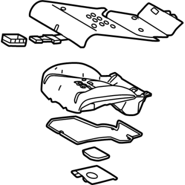 Toyota 71502-AK030 Cushion Assembly