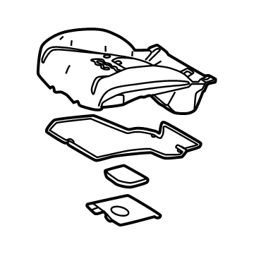 Toyota 71512-AK040 Seat Cushion Pad