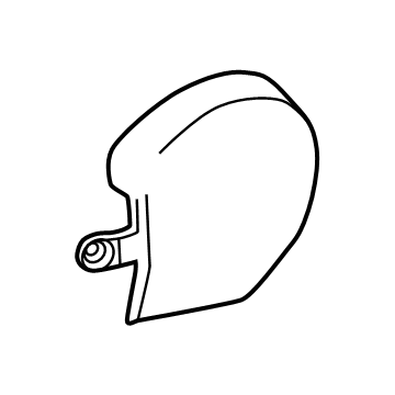 Toyota 71862-AK020-C0 Recline Cover