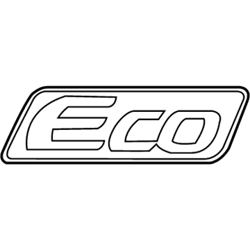 Toyota Prius Emblem - 75444-47040