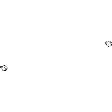 Toyota 75867-33040 Lift Gate Trim Upper Clip