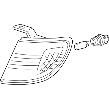 Toyota Tacoma Side Marker Light - 81620-04090-B0