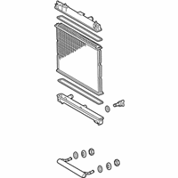 Scion xD Radiator - 16400-21371 Radiator Assembly