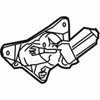 Scion xA Wiper Motor - 85130-52060 Wiper Motor, Rear