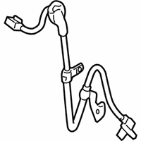 Scion xD Speed Sensor - 89543-52030 ABS Sensor, Front Driver Side