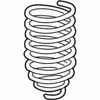 Scion tC Coil Springs - 48231-21171 Coil Spring, Rear