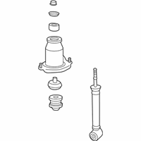 Scion tC Shock Absorber - 48530-80152 Shock Absorber