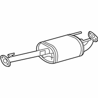 Toyota FJ Cruiser Exhaust Pipe - 17420-31370 Intermediate Pipe, Center