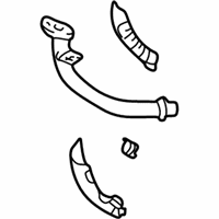 Toyota Corolla Catalytic Converter - 17410-0D010 Front Pipe