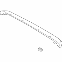 Scion xD Spoiler - 76085-52150-B0 Spoiler, Silver, Rear