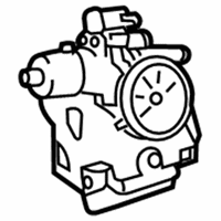 Toyota Highlander Trunk Lid Latch - 69350-28161 Gate Lock, Rear