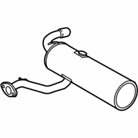 Scion tC Exhaust Pipe - 17430-28611 Muffler & Pipe