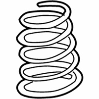 Scion xA Coil Springs - 48131-52B60 Coil Spring, Front