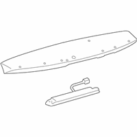 Toyota Highlander Spoiler - 76085-48090-G0 Spoiler Assembly, Green, Rear
