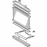 Toyota Avalon Radiator - 16400-AD010 Radiator Assembly