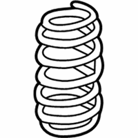 Toyota Sienna Coil Springs - 48231-AE041 Coil Spring, Rear