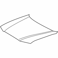 Toyota Tacoma Hood - 53301-04120 Hood, Front