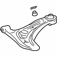 Toyota Echo Control Arm - 48068-59035 Lower Control Arm, Passenger Side