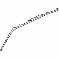 Scion xA Airbag - 62170-52010 Inflator Curtain, Passenger Side