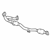 Toyota Avalon Exhaust Pipe - 17410-0P100 Front Pipe