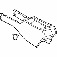 Toyota Camry Center Console Base - 58810-06020-B0 Center Console, Gray, Lower