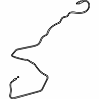 Toyota Fuel Door Release Cable - 77035-60140 Cable Sub-Assembly, Fuel Lid Lock Control, Rear