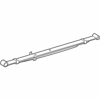Toyota Tacoma Leaf Spring - 48210-04370 Leaf Spring, Rear Passenger Side