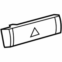 Toyota Land Cruiser Hazard Warning Switch - 84332-60280 Hazard Switch