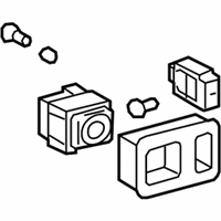 Toyota Land Cruiser Mirror Switch - 84870-60110-E0 Mirror Switch, Beige, Outer