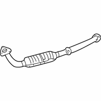 Toyota Sequoia Catalytic Converter - 17410-0F040 Front Pipe