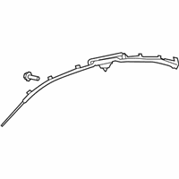 Scion tC Airbag - 62170-21010 Inflator Curtain, Passenger Side