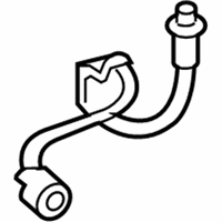 Toyota Corolla Brake Line - 90947-A2078 Flex Hose, Front Driver Side