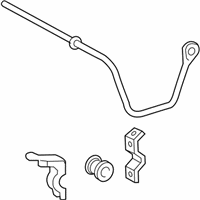 Toyota Solara Sway Bars - 48805-AA041 Stabilizer Bar, Rear