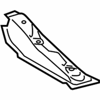 Scion xD Front Cross-Member - 57453-52020 Floor Crossmember, Passenger Side