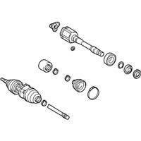 Toyota Venza Axle Shaft - 43410-0T011 Axle Assembly, Passenger Side