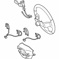 Toyota Matrix Steering Wheel - 45100-02E60-B0 Steering Wheel, Gray