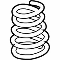 Toyota Avalon Coil Springs - 48231-07061 Coil Spring, Rear