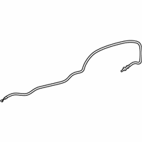 Toyota Venza Fuel Door Release Cable - 77035-0T010 Release Cable, Rear
