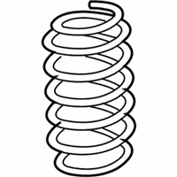 Scion xB Coil Springs - 48231-12C21 Coil Spring, Rear