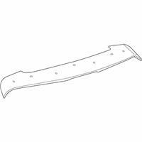Toyota Venza Spoiler - 76871-0T901 Spoiler, Rear