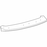 Toyota Land Cruiser Spoiler - 76085-60020-B0 Spoiler, Silver, Rear