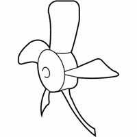 Toyota Echo Fan Motor - 16363-0M020 Fan Motor