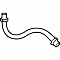 Toyota Land Cruiser Brake Line - 90947-02F43 Flex Hose, Front Driver Side